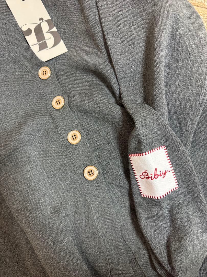 BIBIY. DINER CARDIGAN タグ付き 即発送可