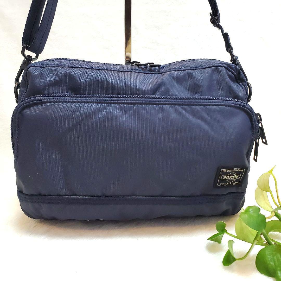 【最終モデル】新品同様　PORTER ポーター　フラッシュ　ショルダーバッグ