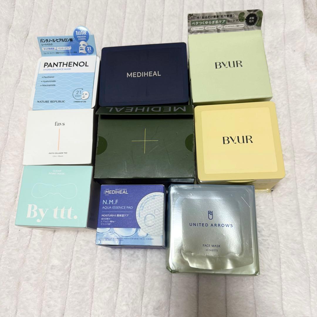 全て新品未使用　ボックスパック　トナーパッド　9点まとめ売り