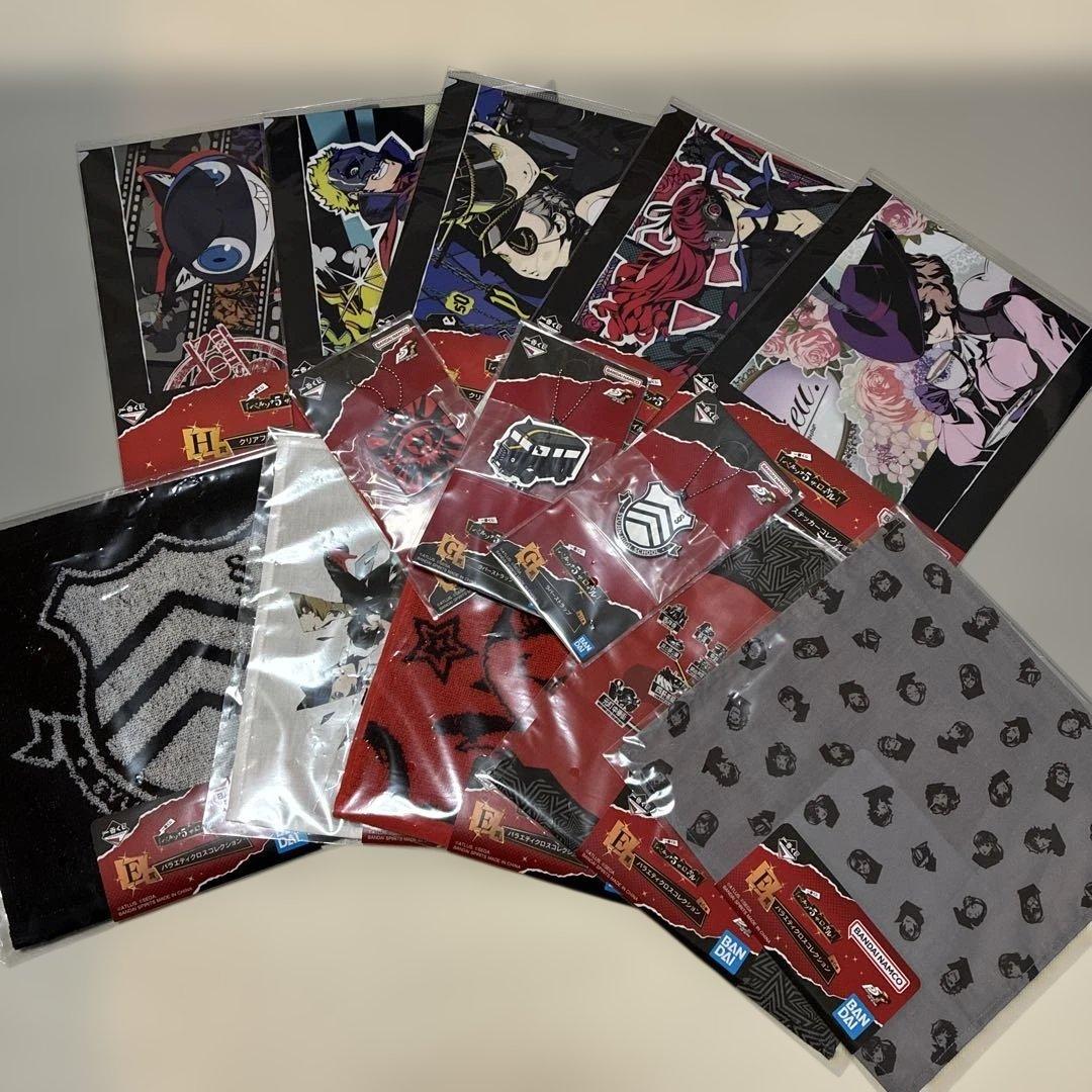 一番くじ　ペルソナ5 ザ・ロイヤル　A賞 B賞 C賞 他セット売り