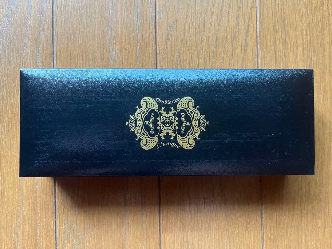 Orobianco L'unique オロビアンコ ルニーク 黒 ボールペン