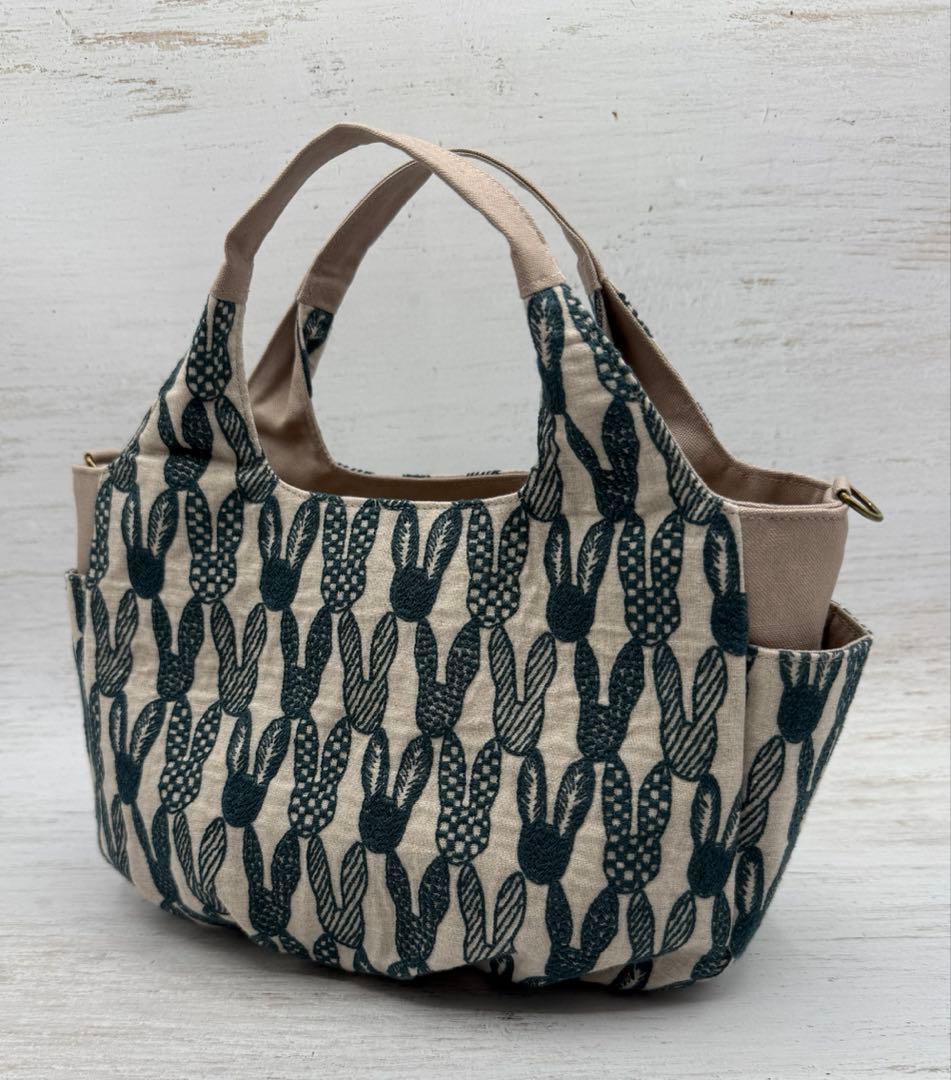 ミナペルホネン ポンピア ハンドメイドバッグ 820Ⓐ