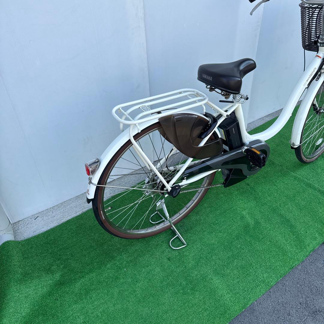 充電器無し電動アシスト自転車26インチ ホワイト