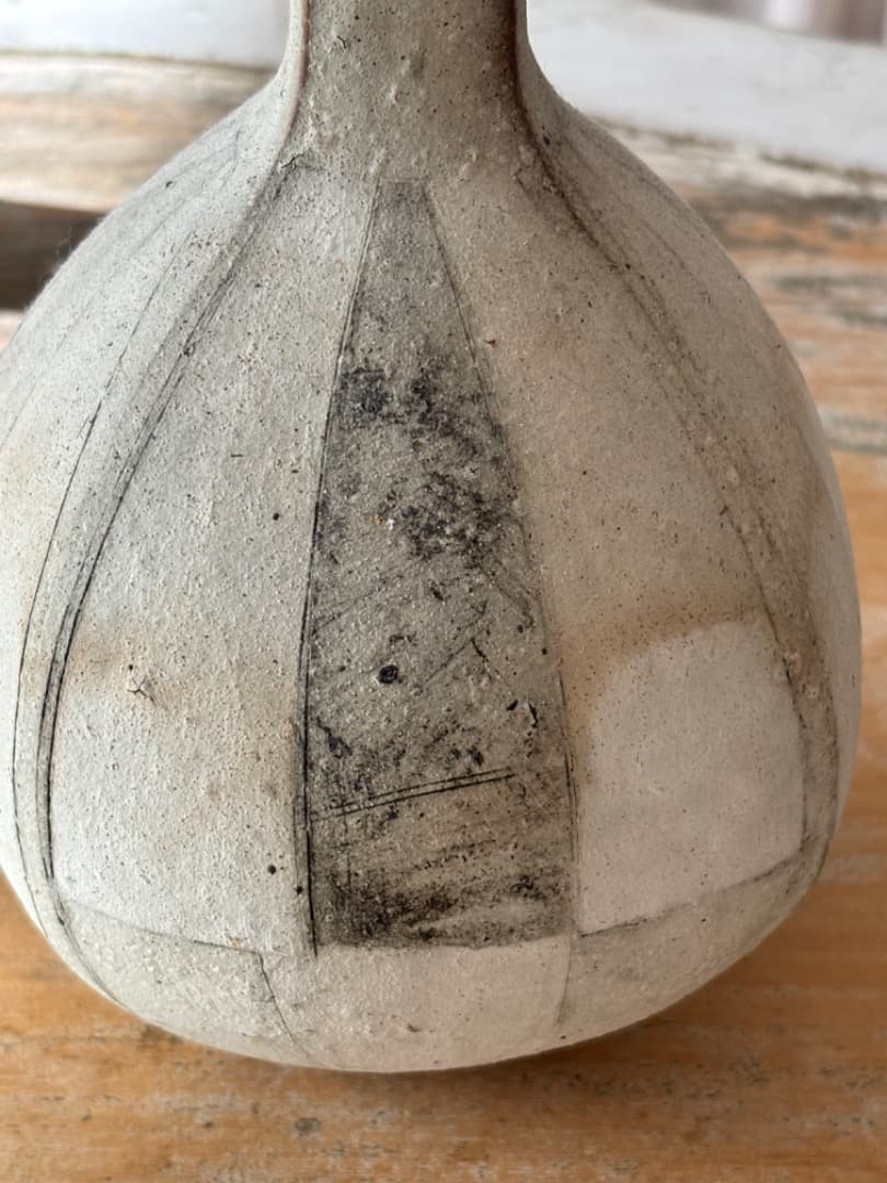 新年お値引き　菊地勝　Masaru Kikuchi　花瓶　花入　陶芸作品