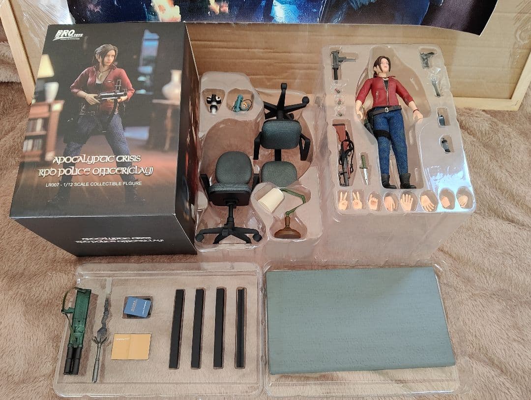 バイオハザード② [ クレア・レッドフィールド] 1/12.BROTOYS社製