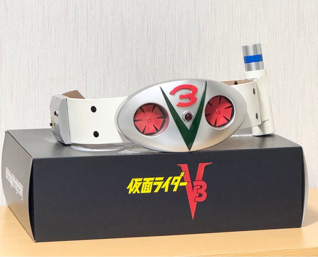 【極美品・動作確認済】CSMダブルタイフーン 仮面ライダーV3 プレバン限定