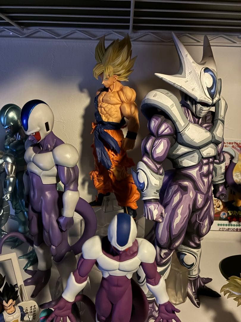 一番くじクウラ　リペイント　二次元彩色　ドラゴンボール