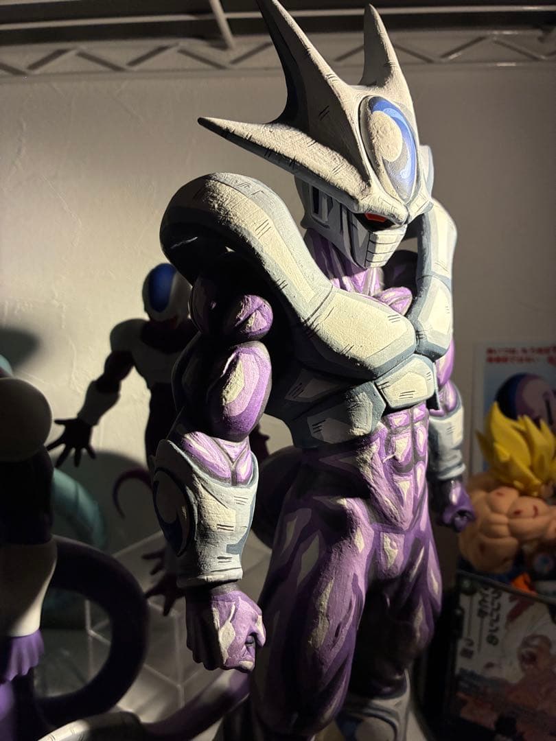 一番くじクウラ　リペイント　二次元彩色　ドラゴンボール