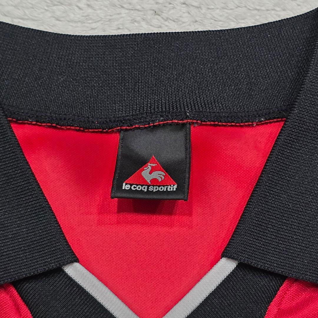 名古屋グランパス　01-02　ユニフォーム　M-L　ルコックスポルティフ　レッド