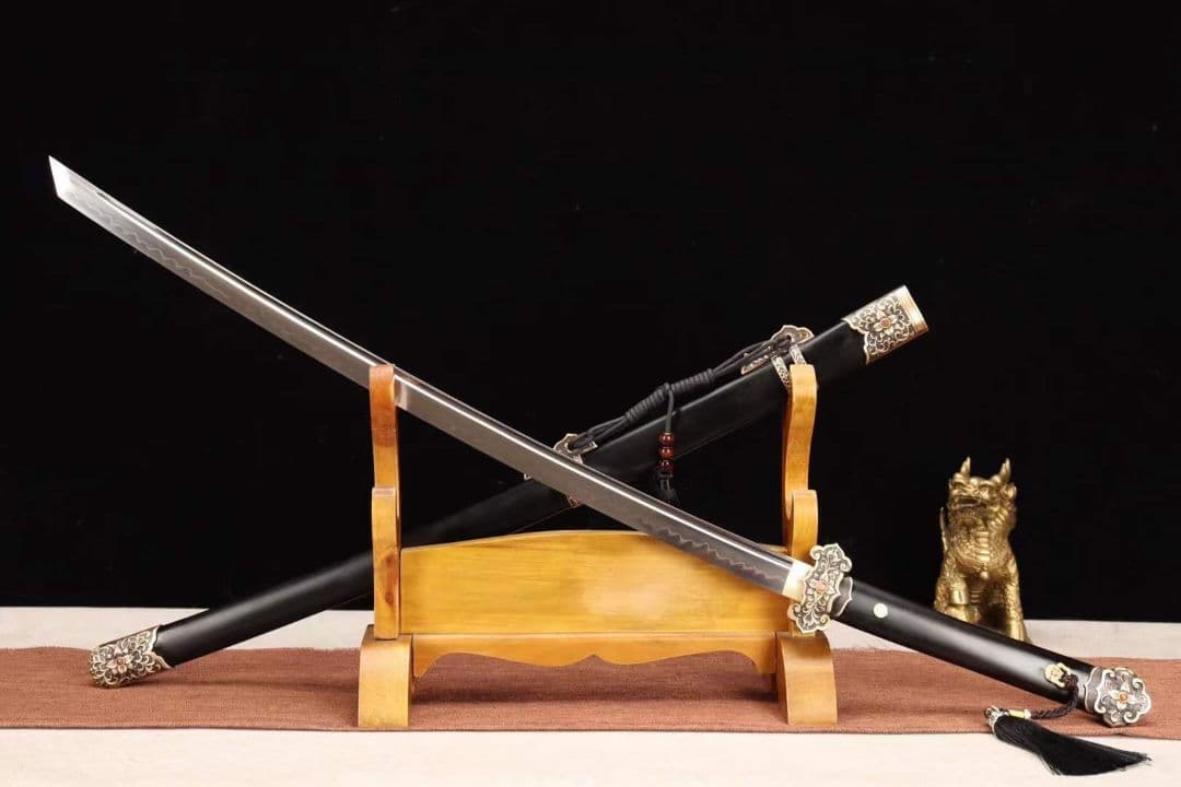 【唐刀】百花唐刀 古兵器 武具　刀装具　日本刀　模造刀 居合刀