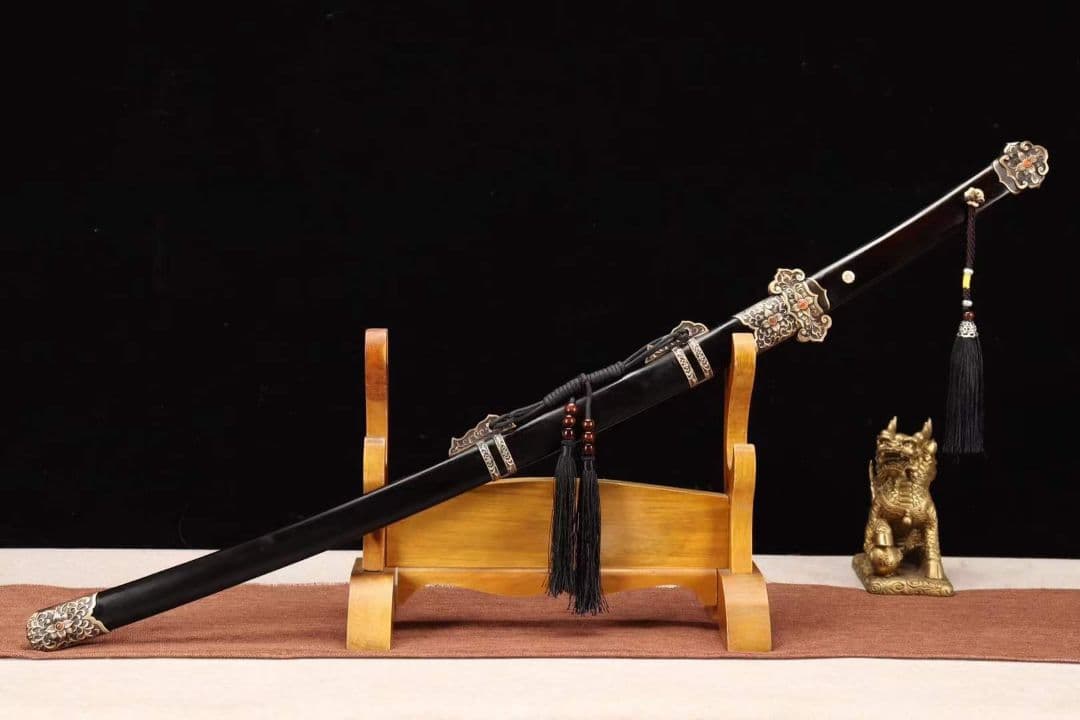 【唐刀】百花唐刀 古兵器 武具　刀装具　日本刀　模造刀 居合刀