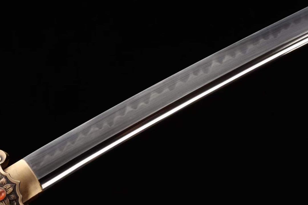 【唐刀】百花唐刀 古兵器 武具　刀装具　日本刀　模造刀 居合刀