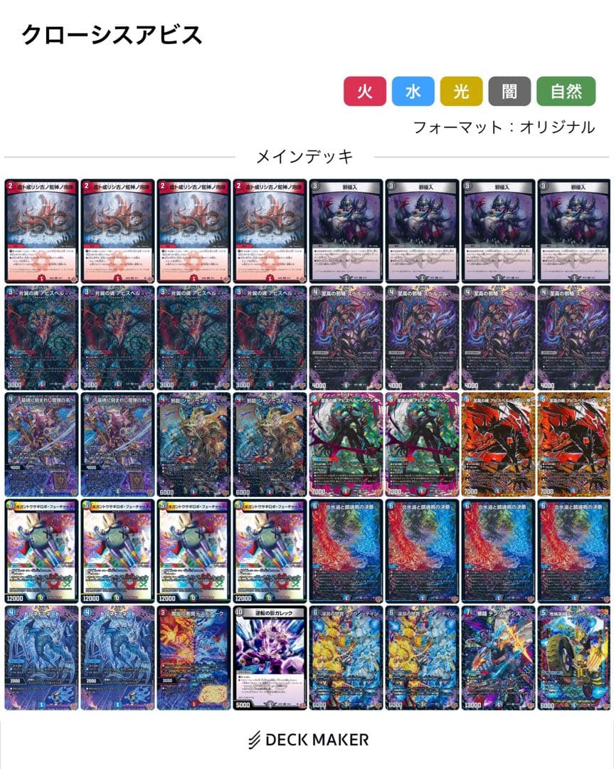 クローシスアビス　ウサギロボ　デッキパーツ付き