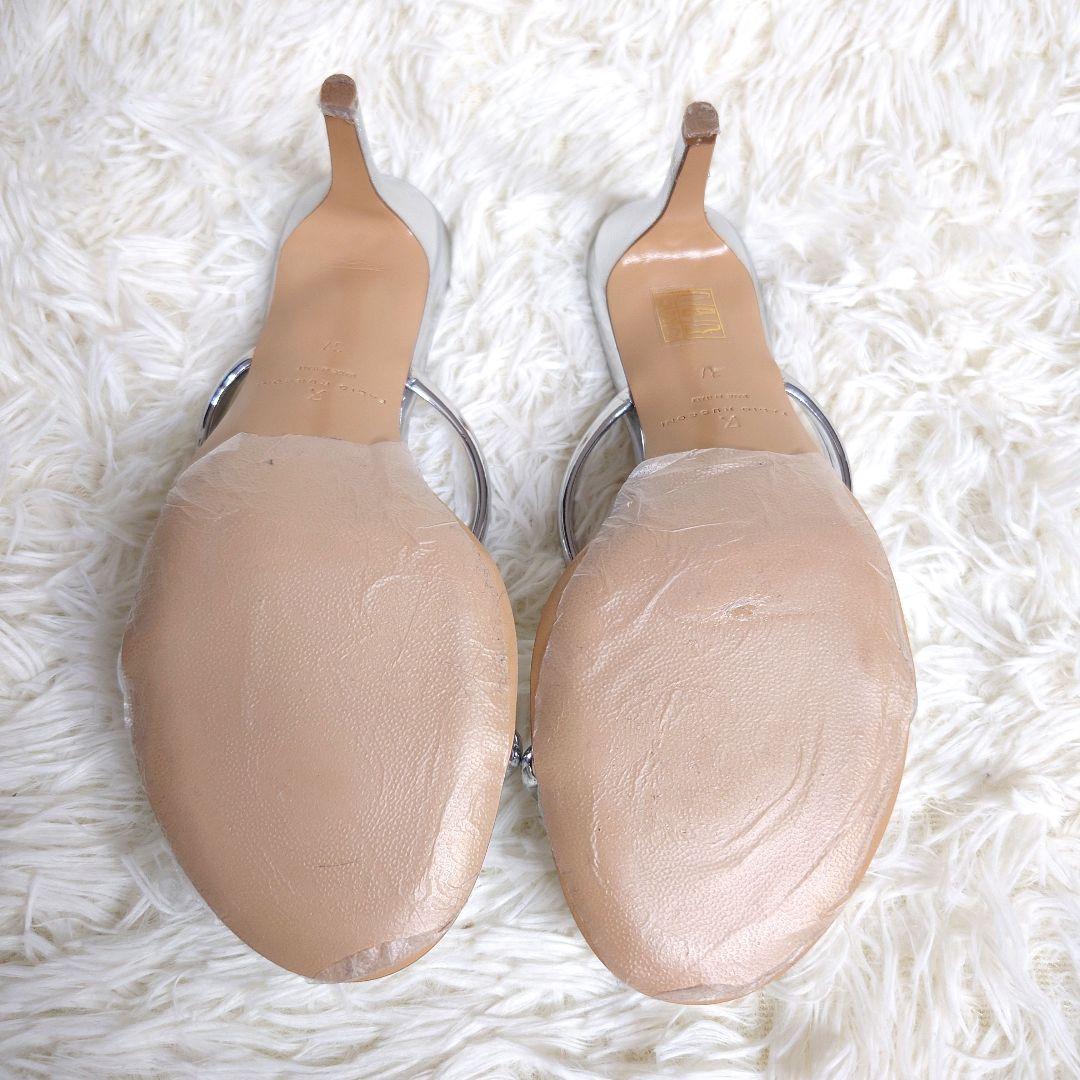 【新品】【FABIO RUSCONI】ファビオルスコーニ ミュール シルバー