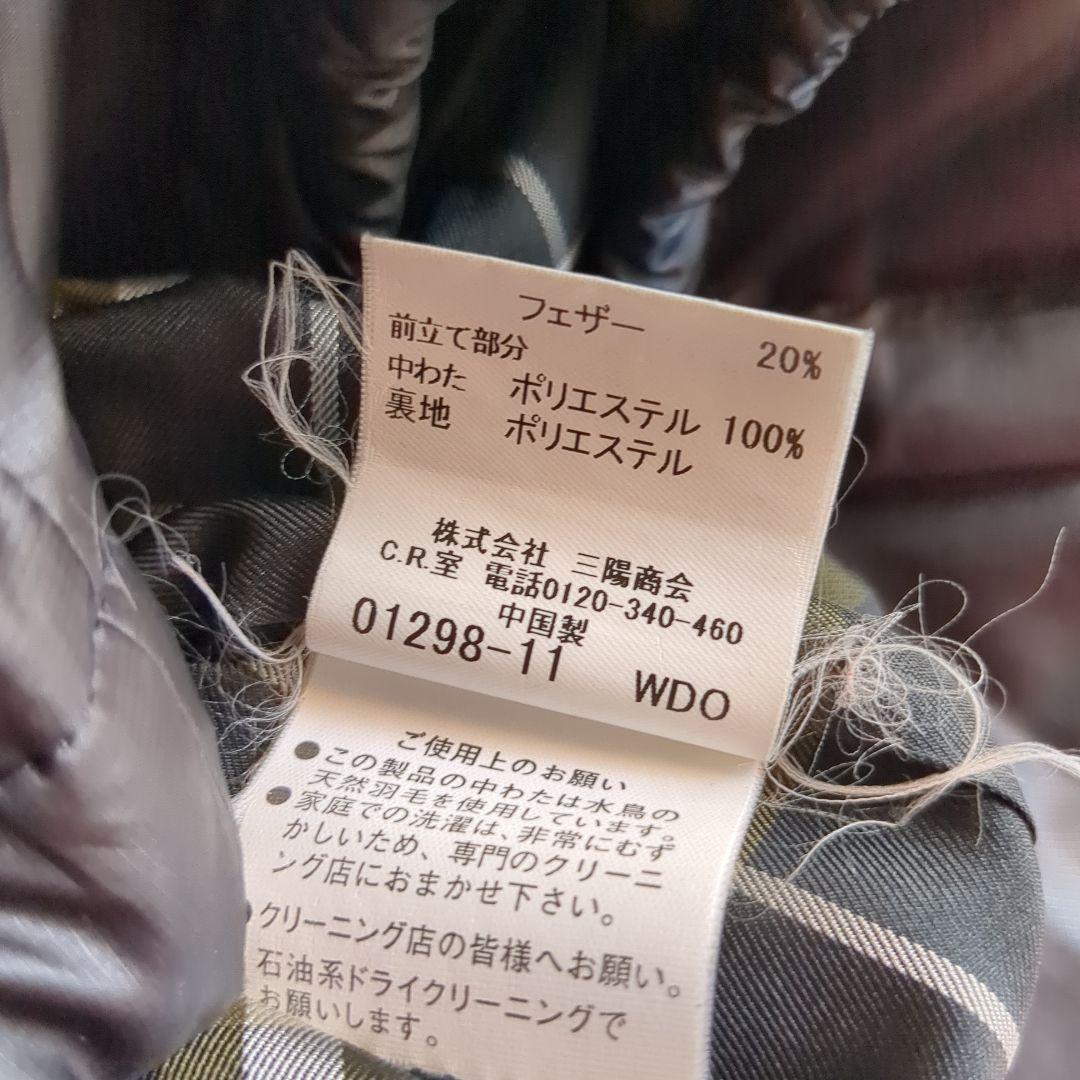 極美品★大きいサイズ LL★バーバリーズゴルフ ダウンベスト ノバチェック