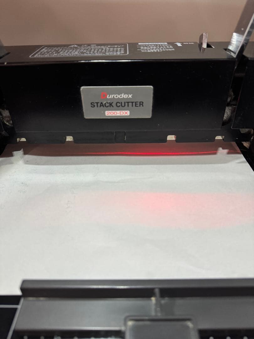 【良品】裁断機Durodex StackCutter200DX デューロデックス