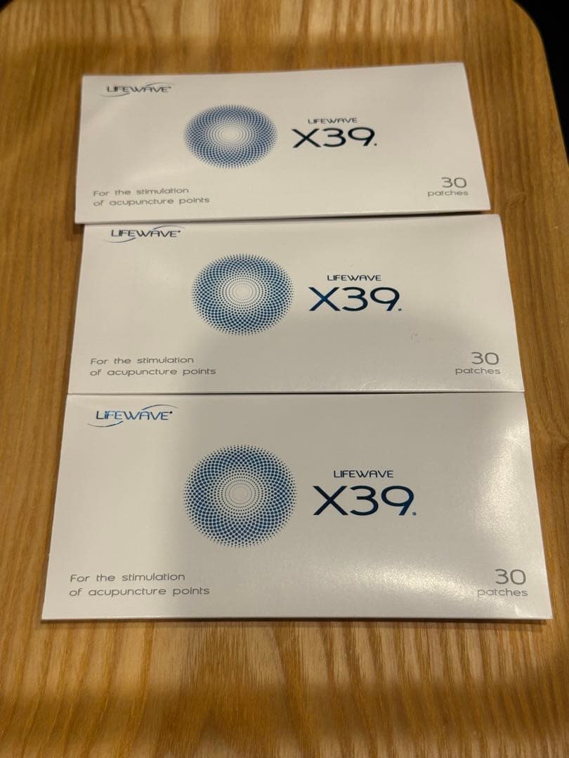 LIFEWAVE X39 30パッチ