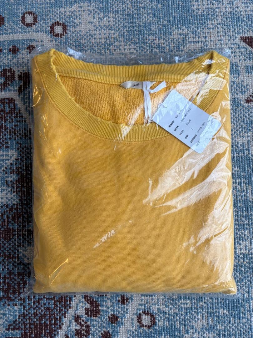 mill musterwerk 別注 CRASH SWEAT SHIRT