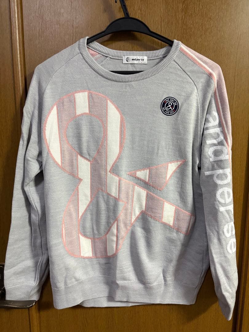 and per se グレー セーター