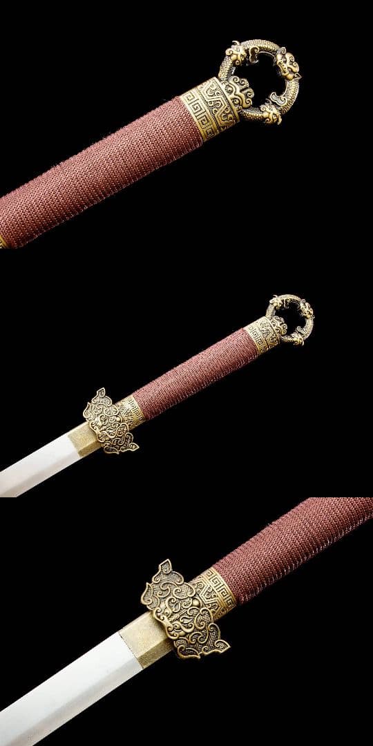 凛鐏唐刀-高性能マンガン鋼 古兵器 武具　刀装具　日本刀　模造刀 居合刀