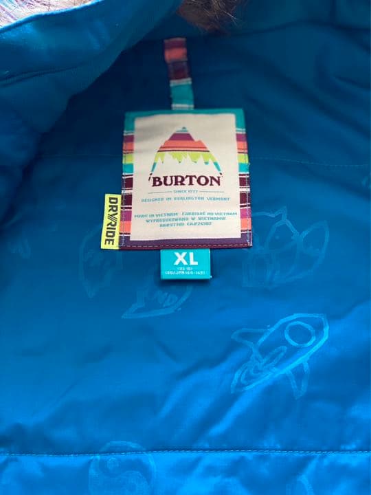 ★週末価格【美品】即決OK　BURTON　XLサイズ　男女兼用 　オマケつき