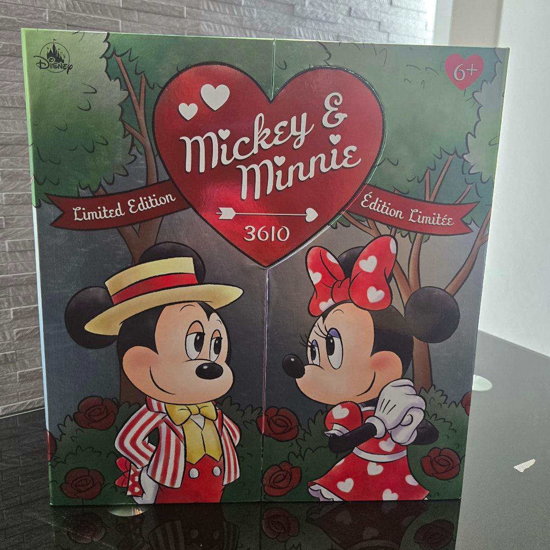 ラスト2個　ミッキー　ミニー　3610体限定フィギュアセット　バレンタイン