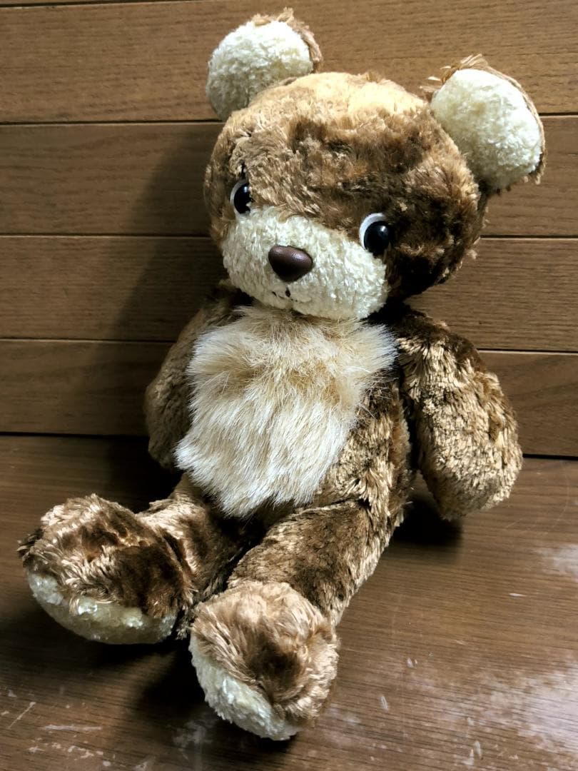 ★日本製★ 童心 クマのモコ ぬいぐるみ [全高28cm] テディベア くまさん
