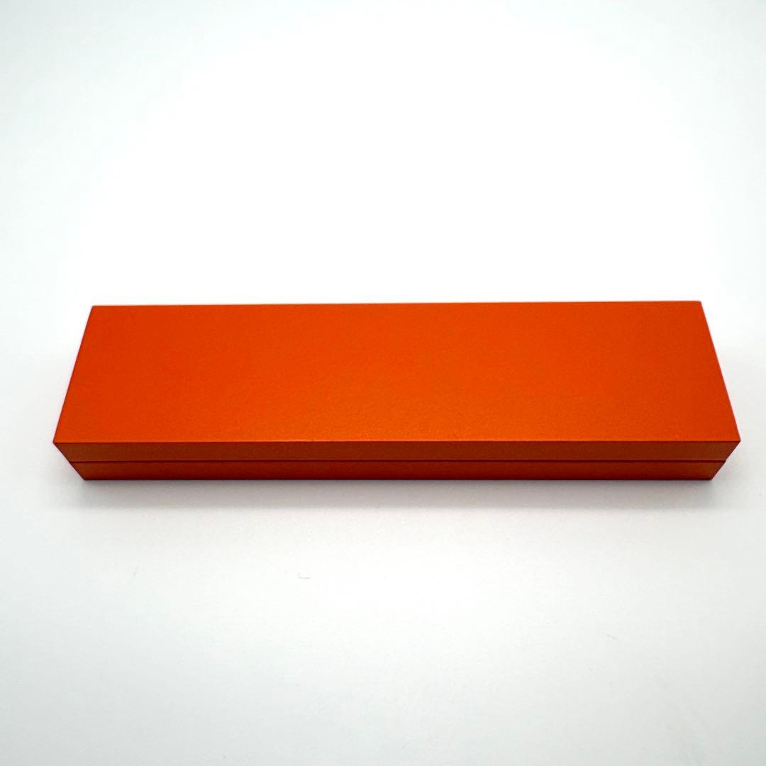 HERMES 空箱のみ ギフトBOX オレンジ 袋付き ショッパー 長方形