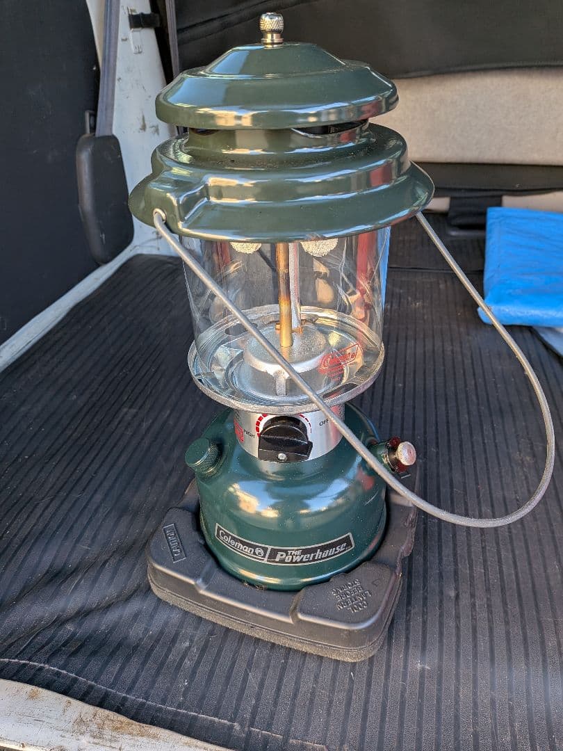 Colemanのモデル290　ランタン　ケース付き