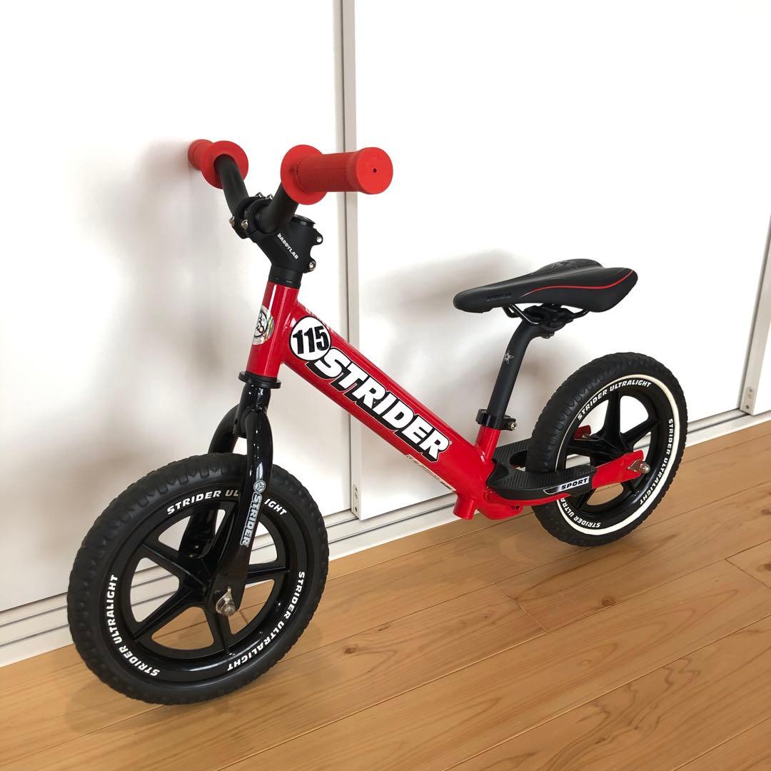 STRIDER ストライダー 12インチ スポーツ レッド カスタム有り