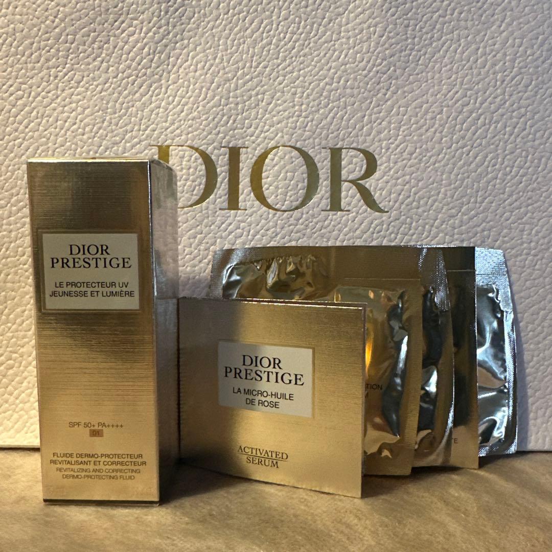 セールDior サンプル付プレステージホワイトルプロテクター UVルミエールBB