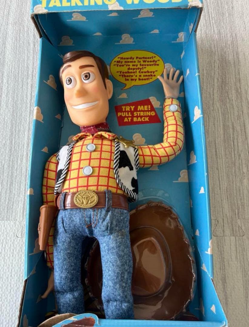 トイストーリー ウッディ フィギュア　バズライトイヤー2個セット90年代
