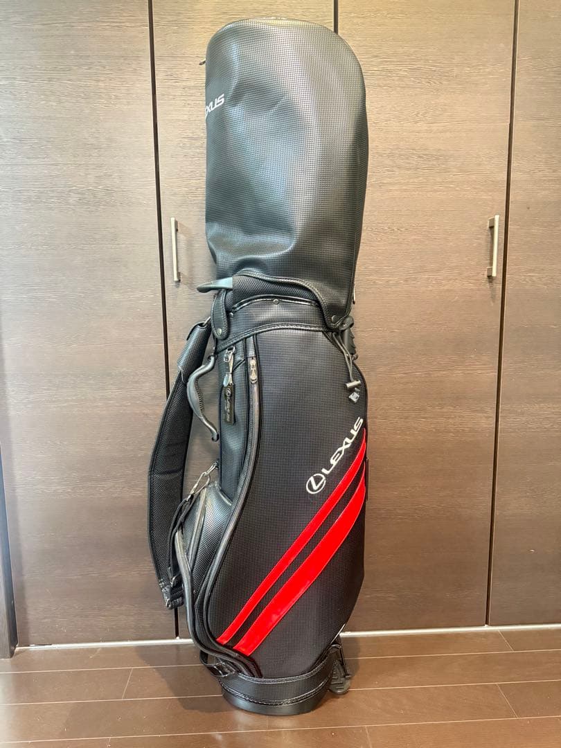 Lexus キャディバッグ 非売品　ブラック/レッド