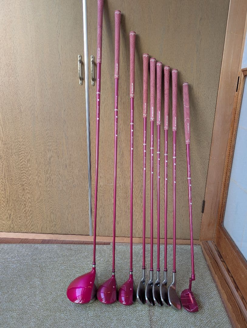 ワークスゴルフ Bisser レディースクラブ　9本セット　送料無料