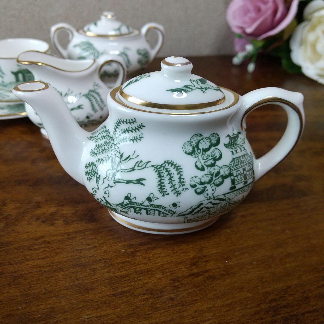 コールポート ウィロー ミニチュアティーセット