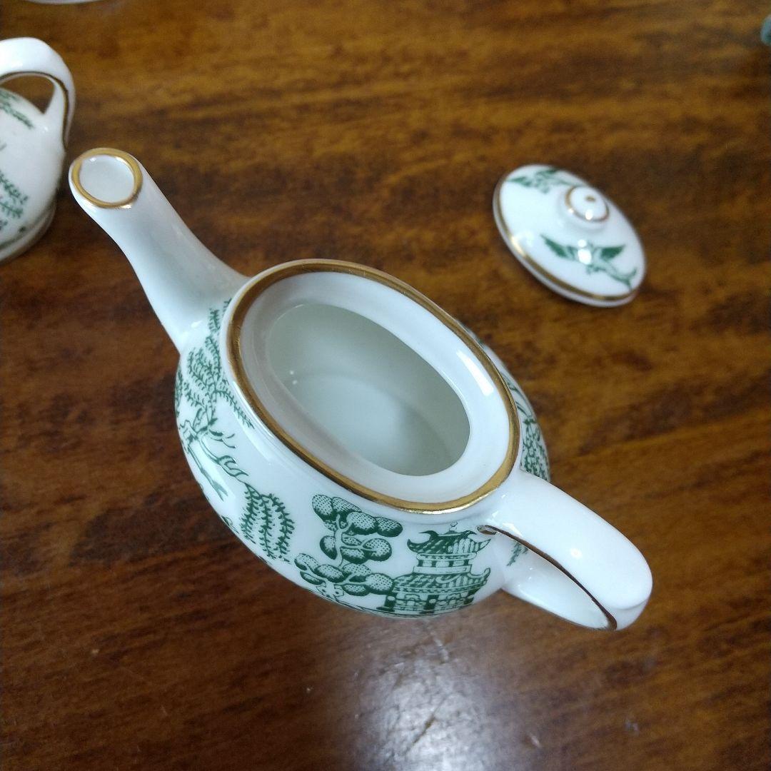 コールポート ウィロー ミニチュアティーセット