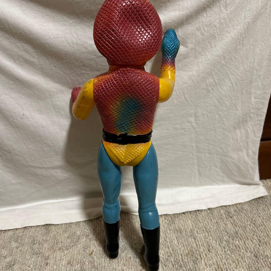 当時物　仮面ライダー　コブラ男　旧バンダイ 36センチ