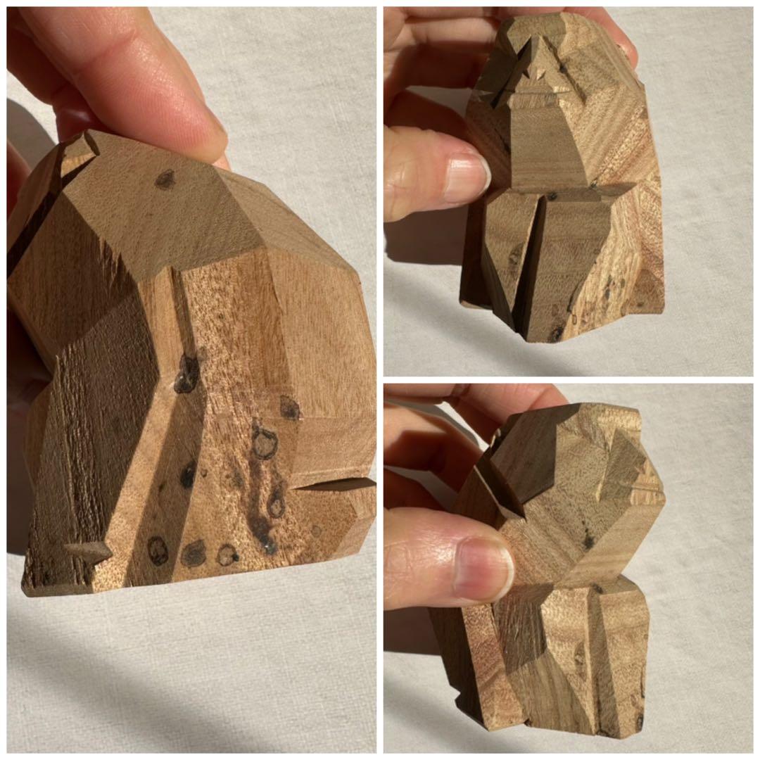 レア！伊勢神宮 木彫り 十二支 干支置物セット 12体 木箱付き