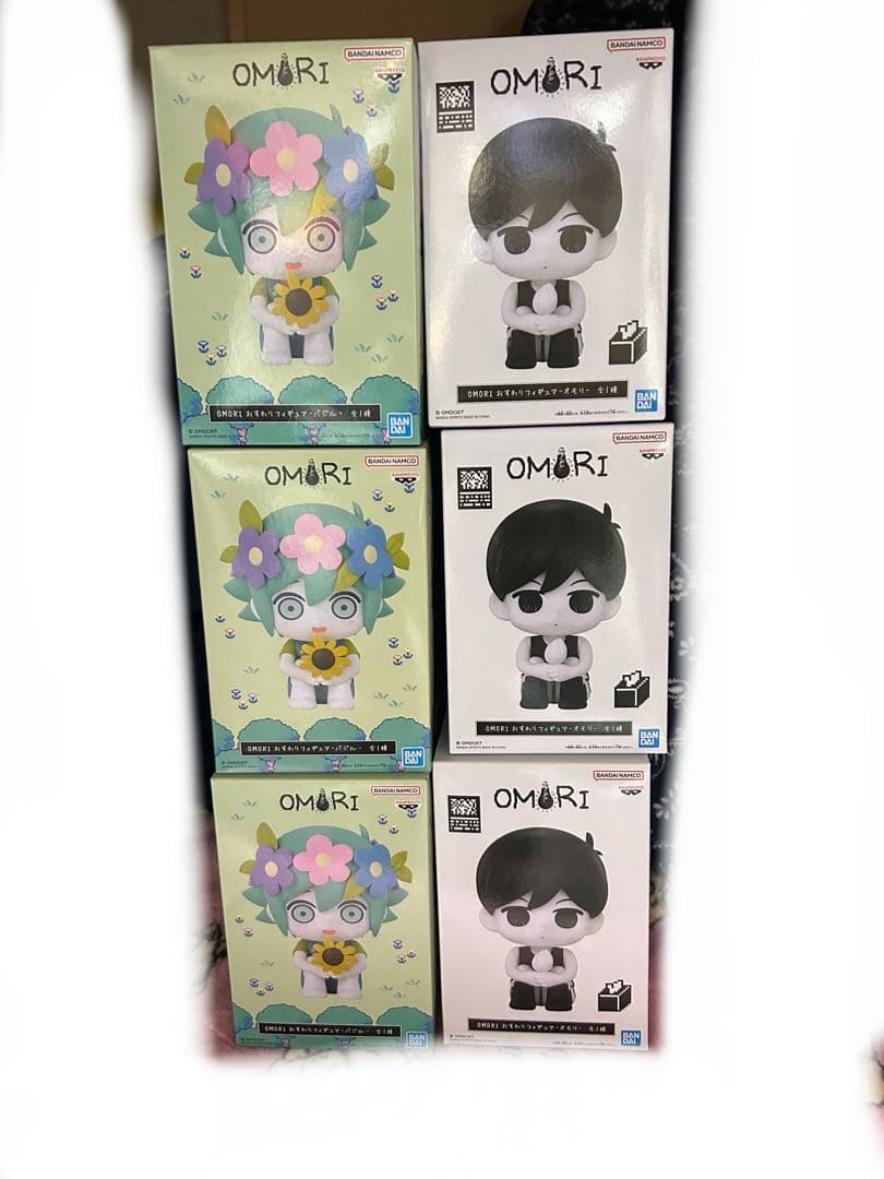 OMORI　おすわりフィギュア　オモリ　バジル　セット