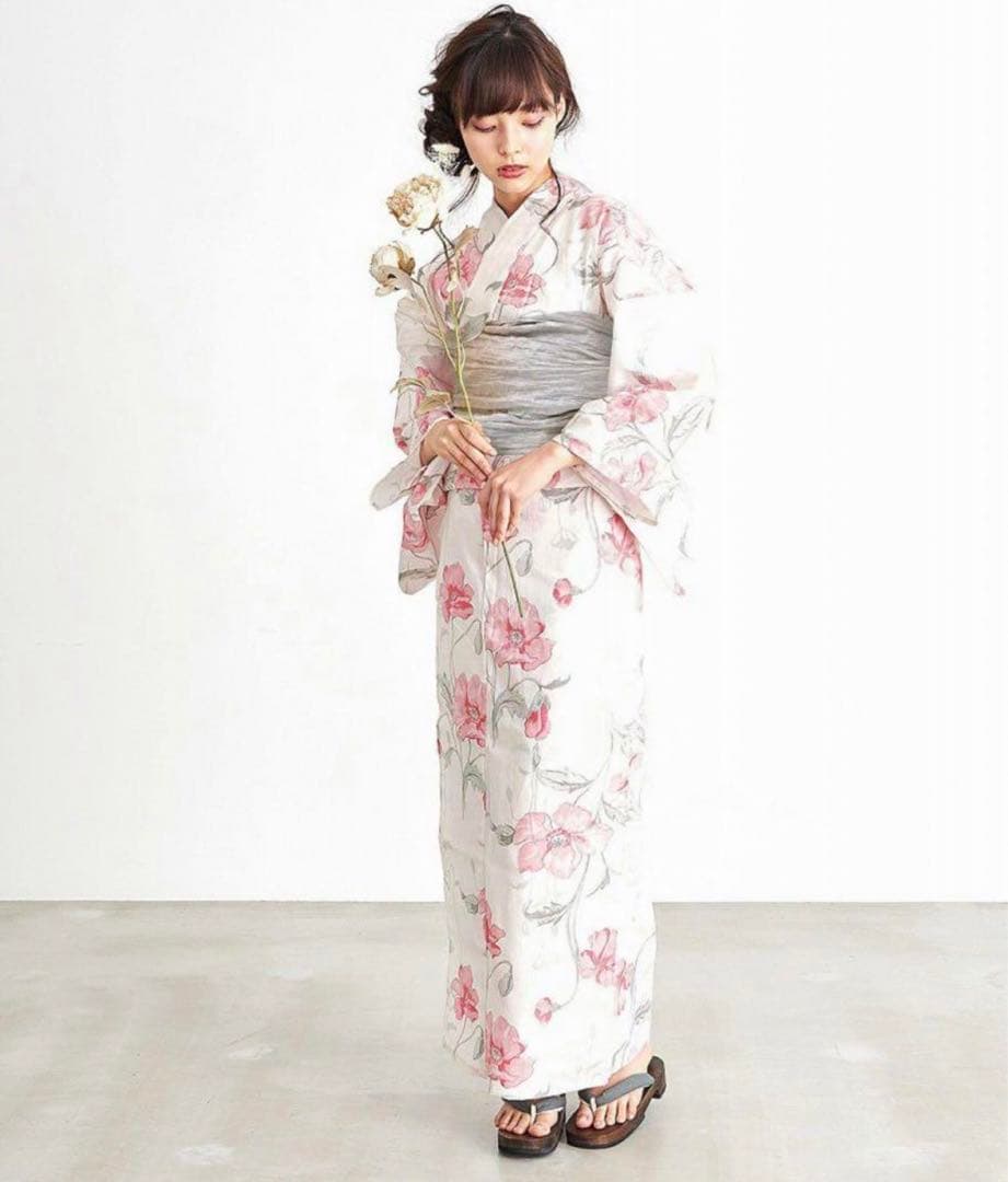 Dita ディータ【桜花の雛芥子しらべ】浴衣セット