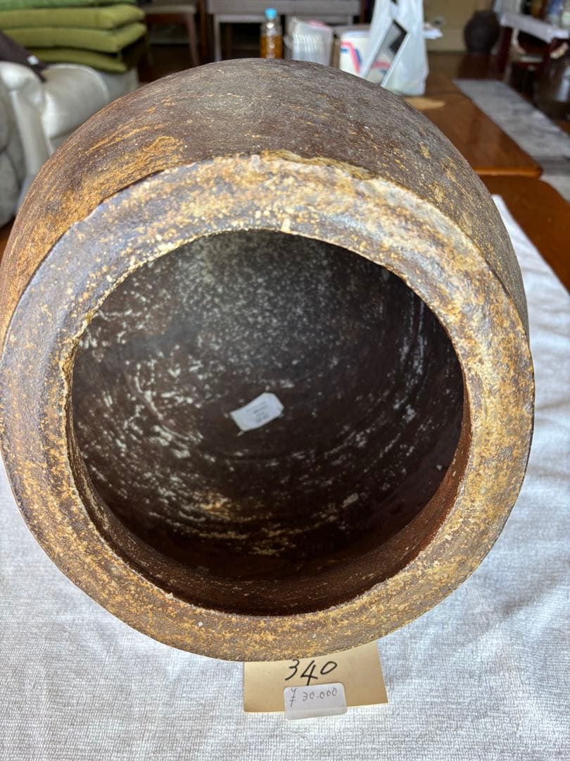 越前壺　甕　古壺甕　骨董品　アンティーク置物