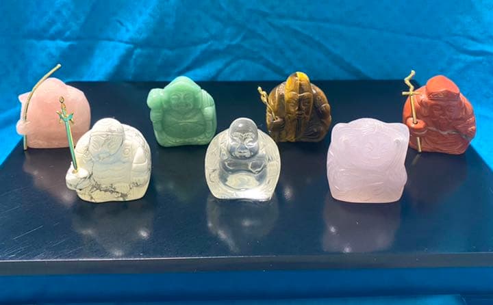 天然石 七福神（大）