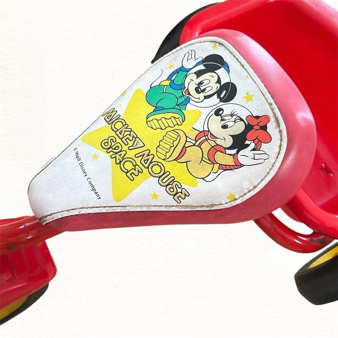【来月に処分予定】Disney ディズニー　昭和平成レトロ音楽が鳴る子供用三輪車