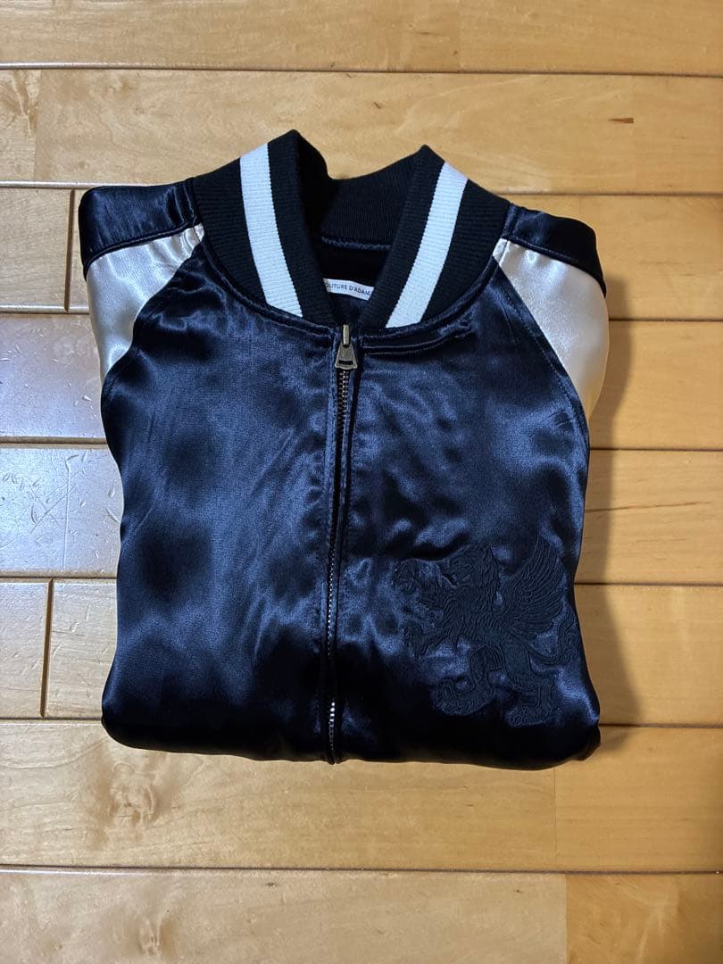 APSTUDIO COUTURE D`ADAM 別注バイカラーサテン ジャケット