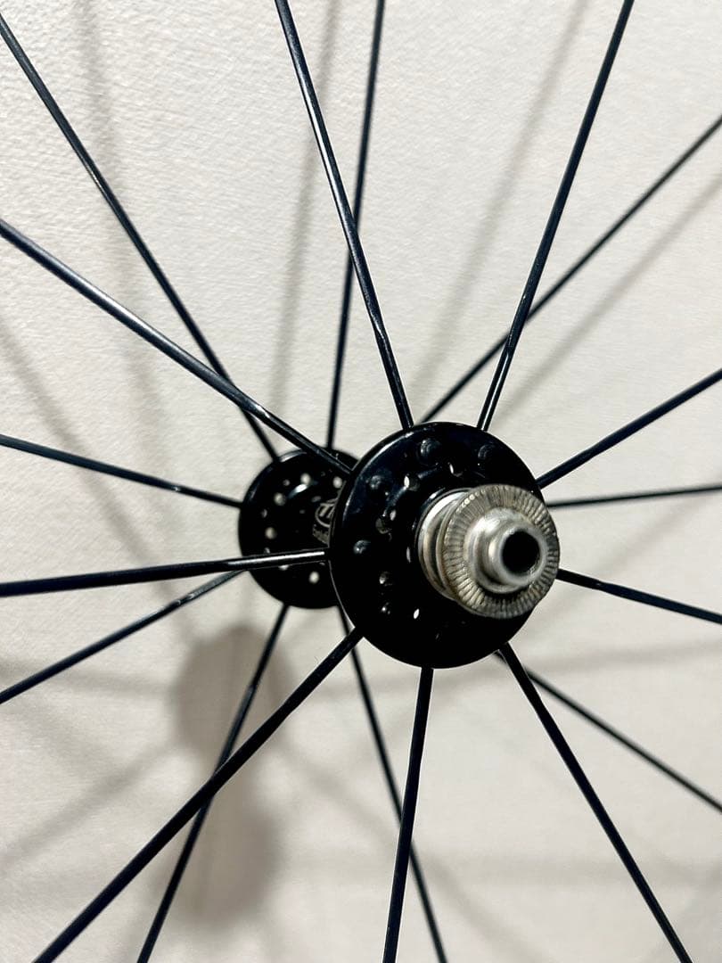 ◆TNIハブ仕様Carbonカーボンホイール前輪＆チューブラータイヤ付0.85g