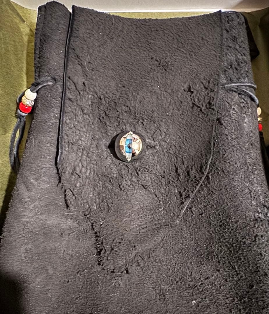 UNDERCOVER 25SS サードアイ　スエードショルダーバッグ　ポーチ