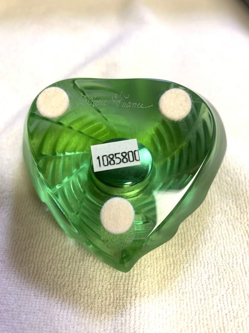 LALIQUE ラリック 時計 バレンタインハート ルネ・ラリック インテリア