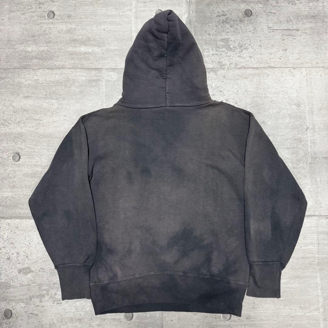 70s vintage ヴィンテージスウェット ブラック フェード L スミクロ