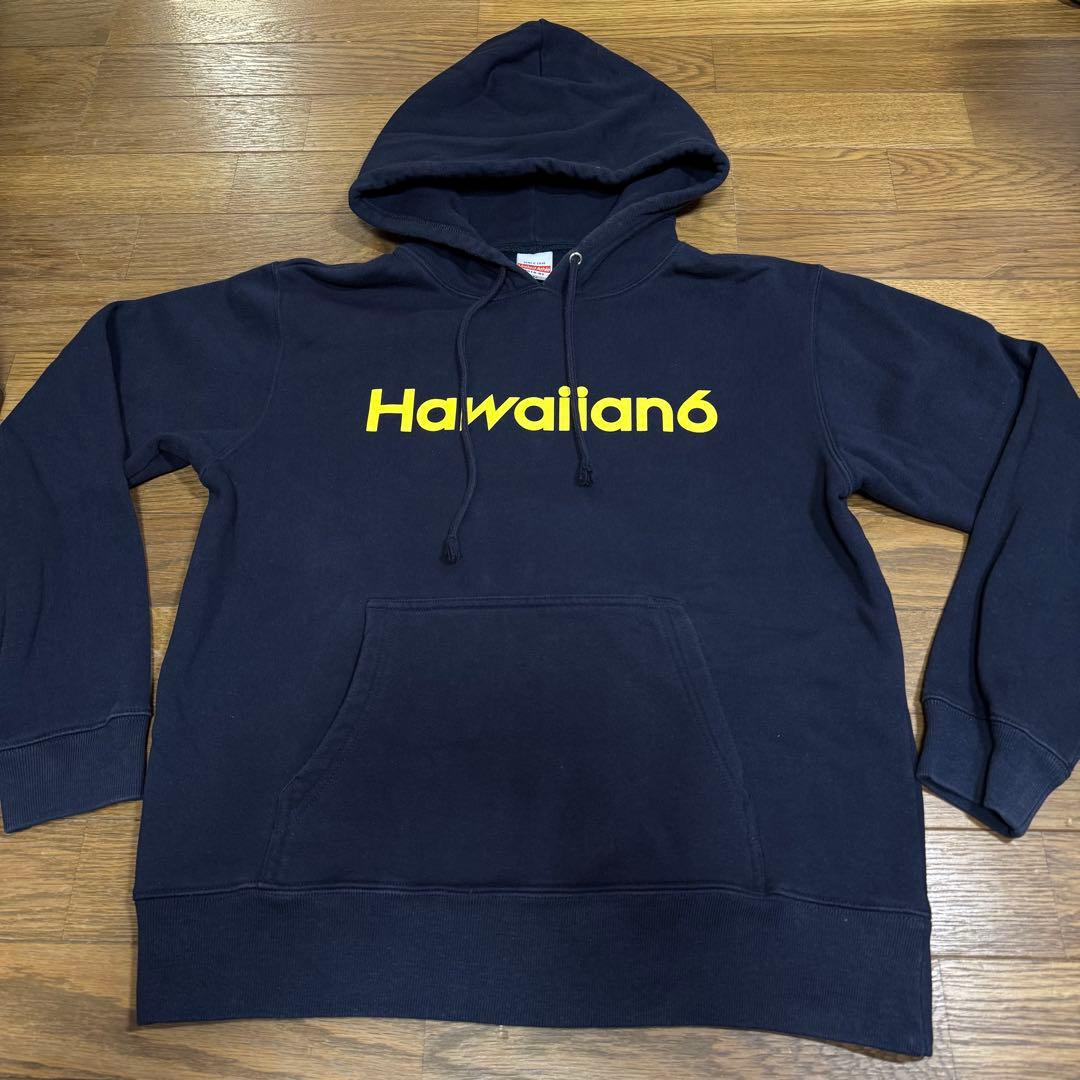 Hawaiian6 パーカー ネイビー