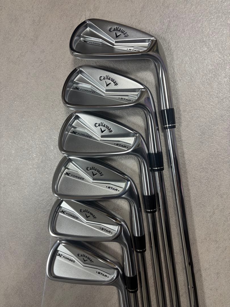 Callaway X-Forged starアイアンセット 6本